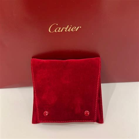 cartier jewelry travel pouch